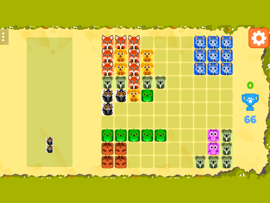 1010 Animals - Block Puzzle iPad screenshot