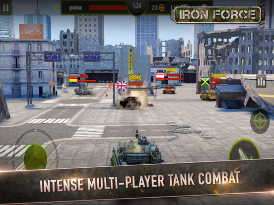 Iron Force iPad app afbeelding 2