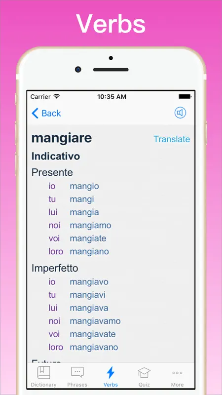 Italian Dictionary + © screenshot 4 of 6