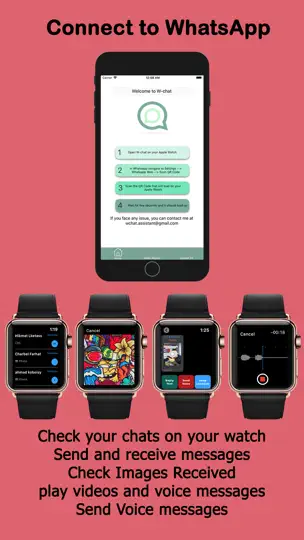 Capture d'écran de WChat:Chat For Watch sur iPhone 1
