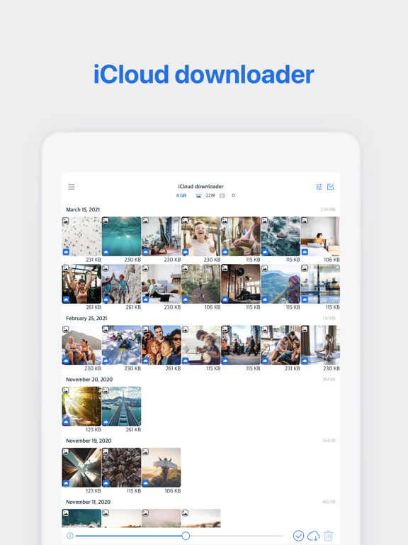 Photo Cleaner -Album organizer iPad app afbeelding 9