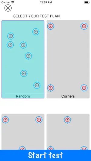 Touch accuracy screenshot 3
