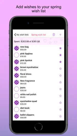 Beauty lists for book lovers screenshot 1