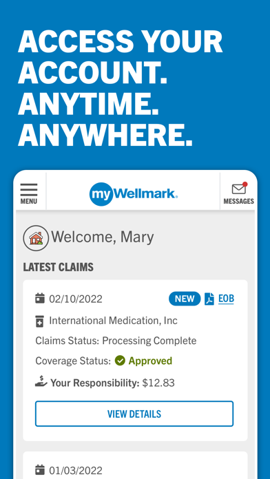 Wellmark Screenshot