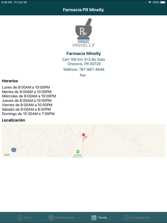 Screenshot #5 pour FarmaciaPR Minelly