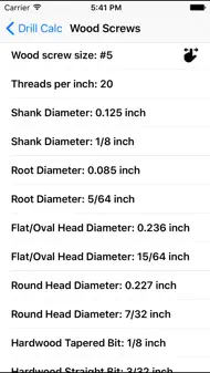 Drill Calc iphone bilder 3