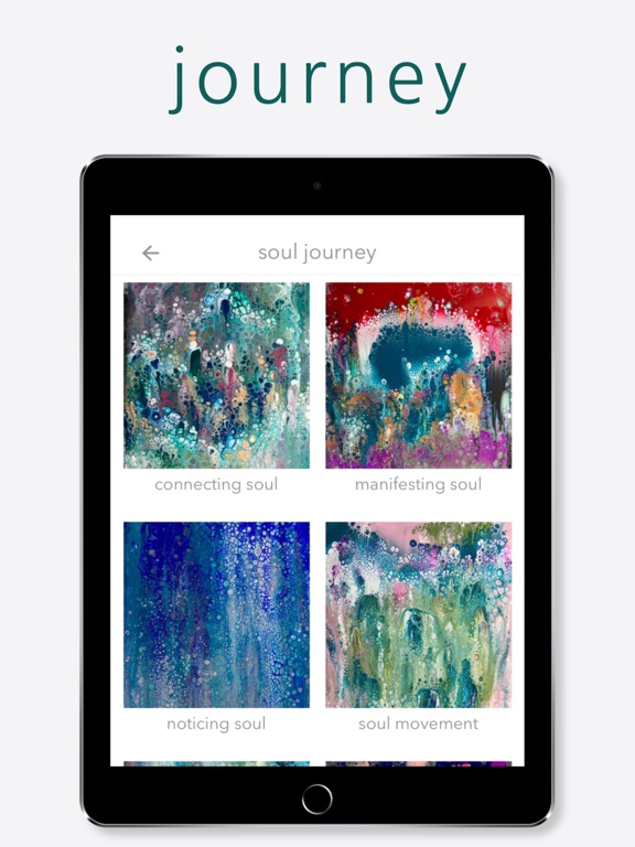 centred soul iPad screenshot 5 - Health & Fitness app