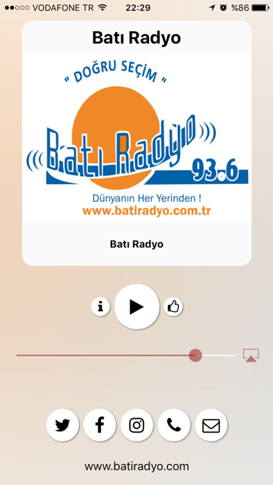Batı Radyo Screenshot