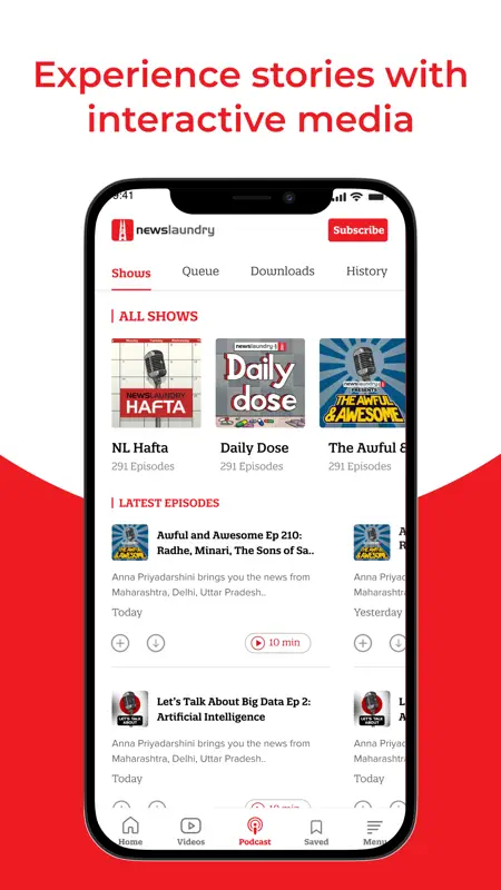 Newslaundry screenshot 5 of 6