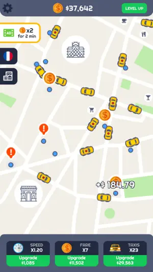 Taxi Idle 2D screenshot 2