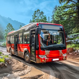 conduite défi autobus offroad