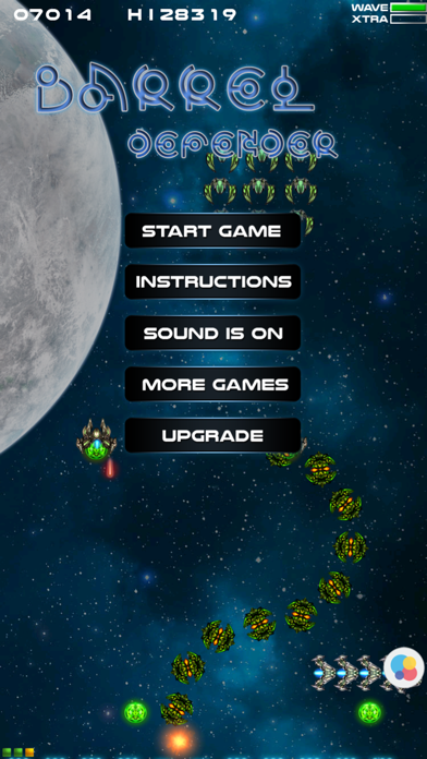 Barrel Defender - Galaxy Screenshot