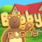 Visit Bobby in his home, play around with objects in each room and feed him nutritious foods