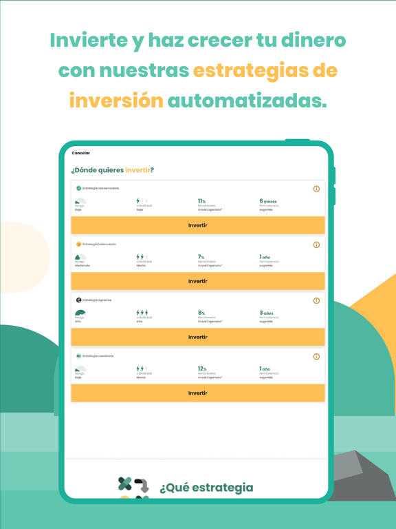 DINN: Invierte fácil iPad screenshot 4 - Finance app