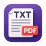 Get Text to PDF – Text Editor for iOS, iPhone, iPad Aso Report