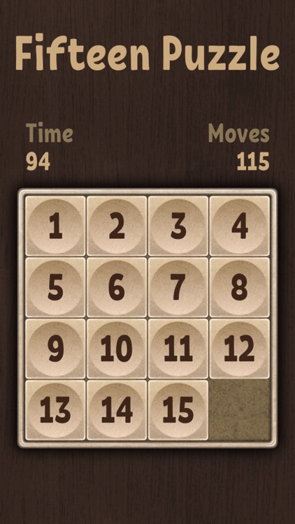 Classic Fifteen puzzle