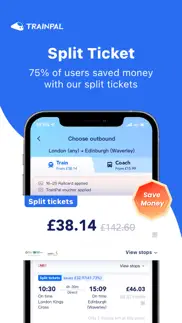trainpal: uk& eu train tickets iphone screenshot 2