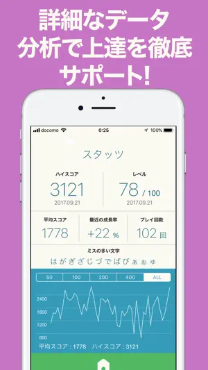 タイピングHi 2 - フリック練習 screenshot 4