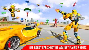Bee Robot Transform Game 3D screenshot 4