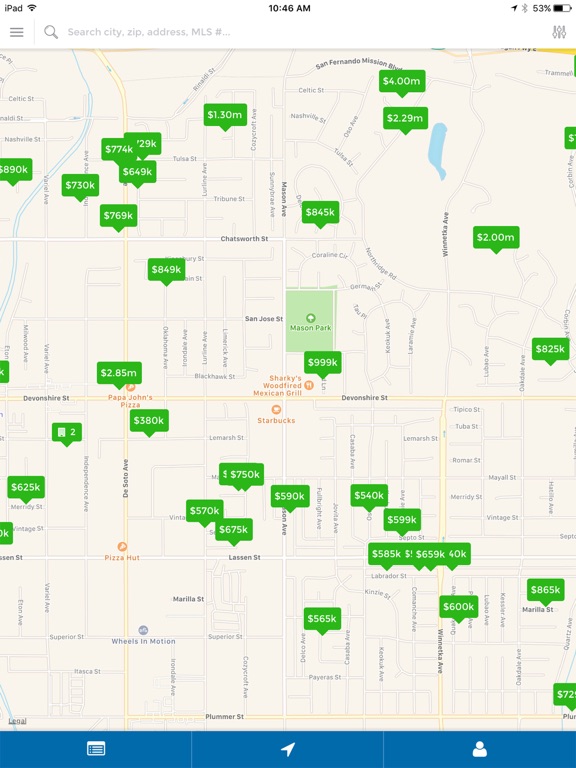 Long Beach Realtor iPad screenshot 1 - Lifestyle app