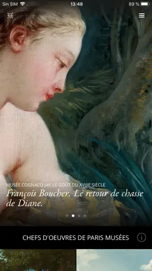 Paris Musées Second Canvas screenshot 1