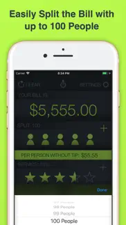 tip calculator - tap tip pro iphone images 4
