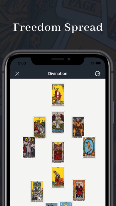 Tarot Divination and Runesのおすすめ画像3