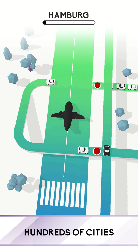 #3. Traffix 3D (iOS) 由: INFINITY GAMES, LDA