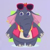Cute Elephant - Stickers icon