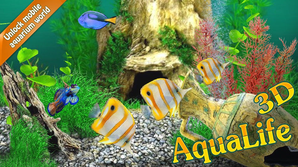 #1. AquaLife 3D (iOS) By: Nikolay Egorov