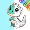 Dinosaurs to paint color