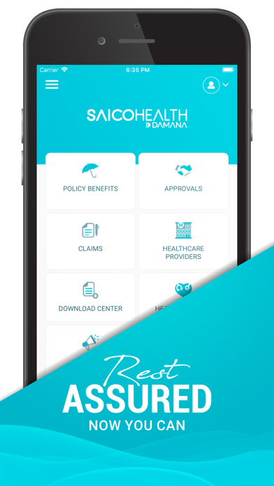 SAICOHEALTH Connect Screenshot