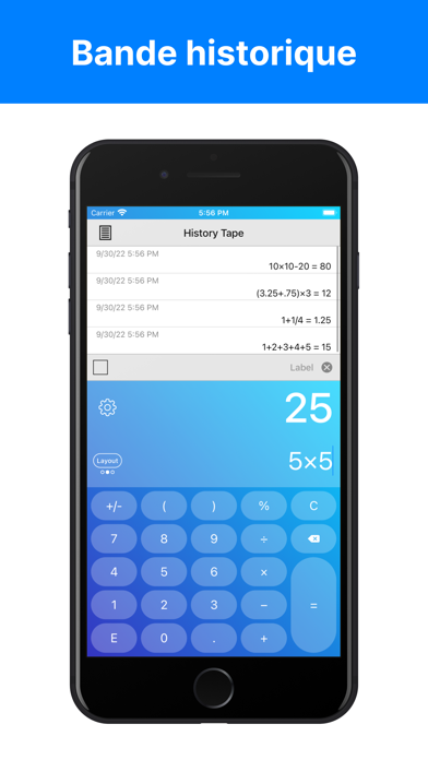 Screenshot #3 pour Calculator Pro Elite