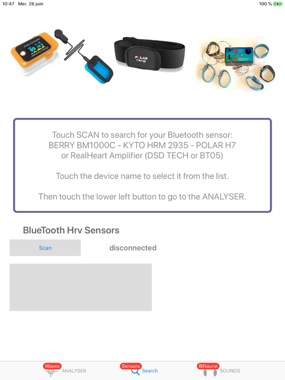 FlameInSound iPad screenshot 3 - Health & Fitness app