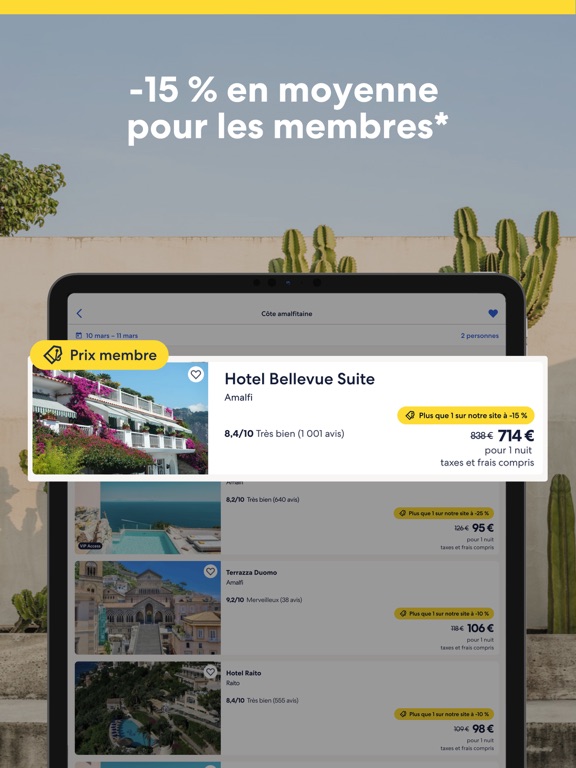 Screenshot #5 pour Expedia: Hôtel, Vols & Voiture
