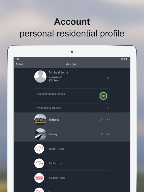 Weather Alarm: Switzerland iPad screenshot 7 - Weather app