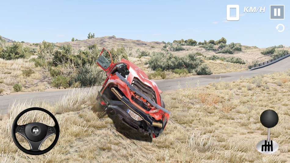 #1. Mega Car Crash Simulator (iOS) By: Zego Global Pte Ltd