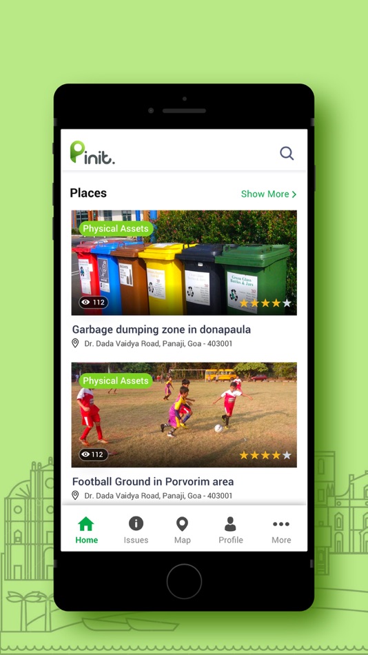 #1. PinIt - Issue Tracking App (iOS) Bởi: Caleb Fernandez
