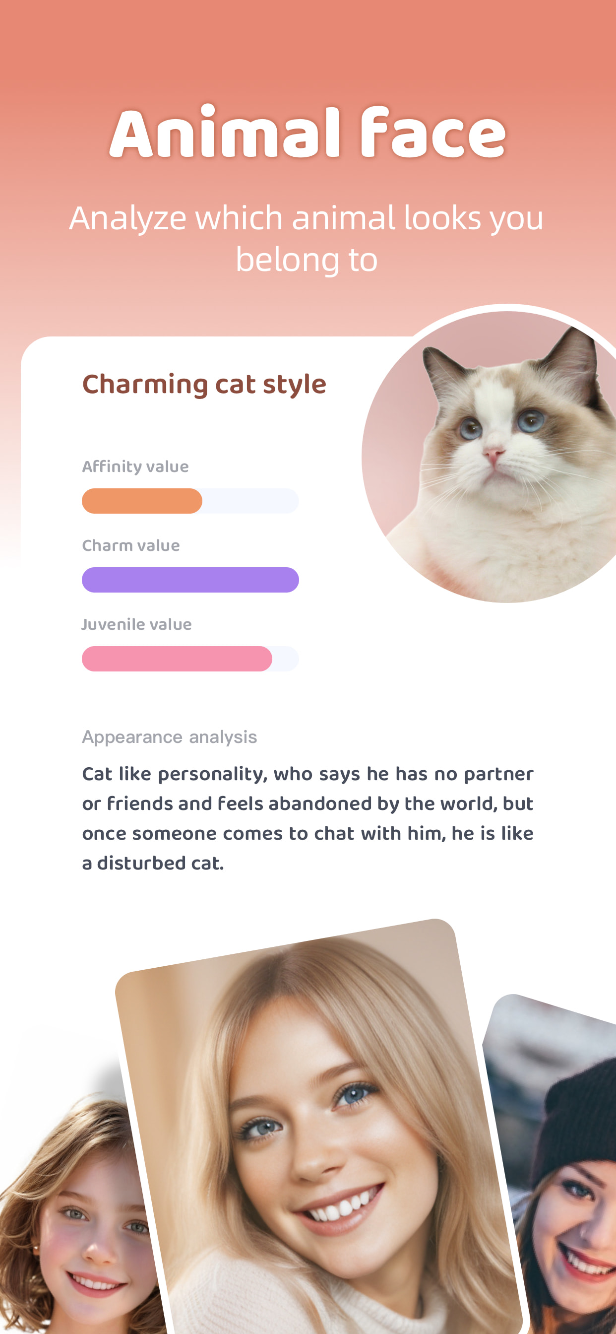 AnimalFace-looksmax ai score