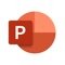 Microsoft PowerPoint lets users create professional presentations anytime, anywhere