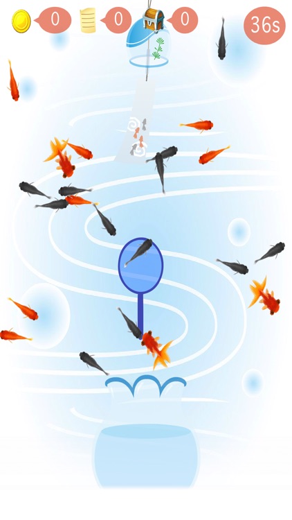 Goldfish scooping festival