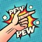 Introducing Pew Pew, a spatial finger gun shooting game with next-level immersion