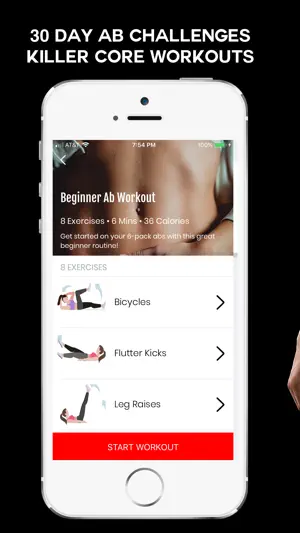 Abs Smash - Daily Core Workout screenshot 1