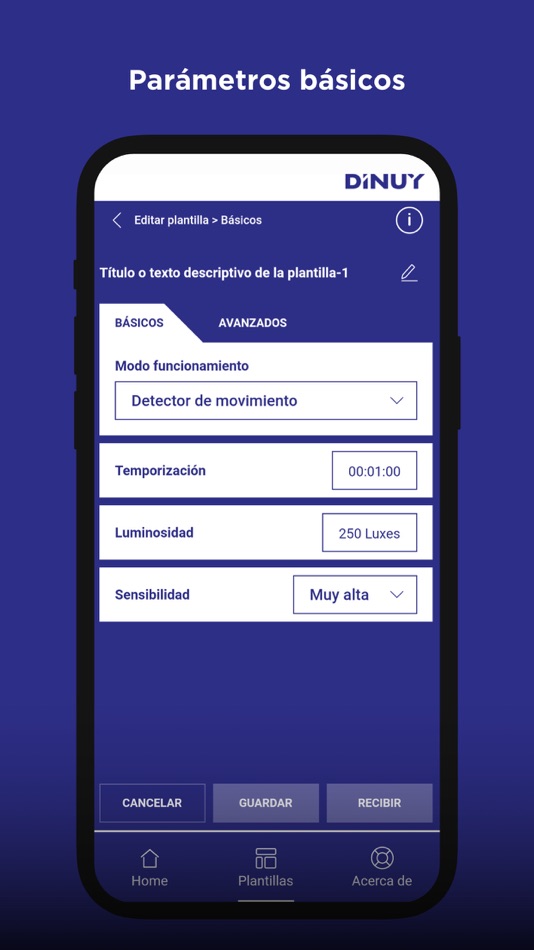 #5. DINUY – Configure (iOS) Podle: Dinuy S.A
