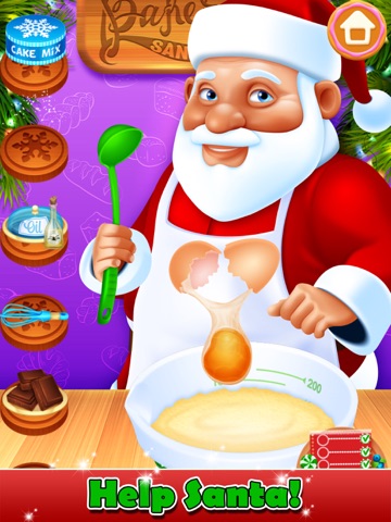 Unicorn Cooking Christmas Game iPad screenshot
