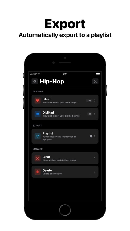 Playlist Maker: SongSwipe screenshot-3
