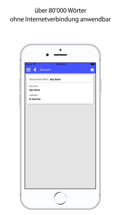 Wörterbuch Rumantsch Vallader Screenshot