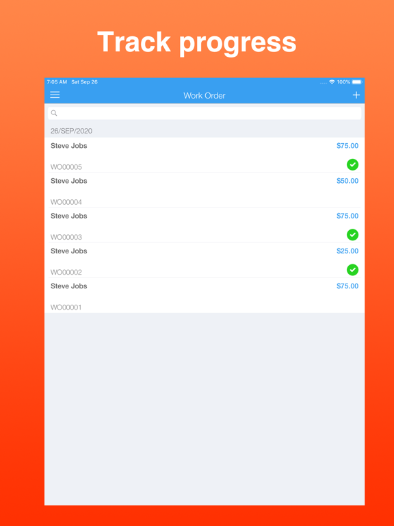 Screenshot #5 pour Work Order Maker