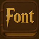 Harry Potter fan club fonts