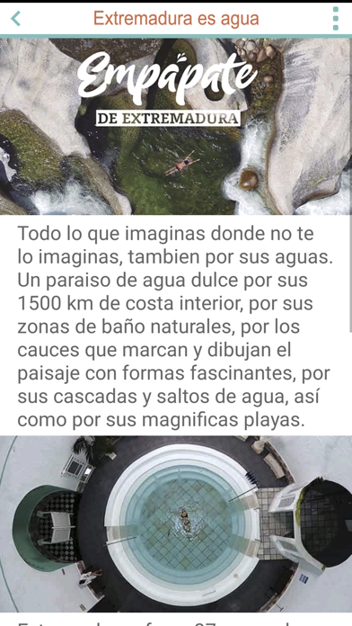 Extremadura es agua Screenshot